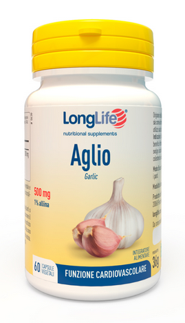 LONGLIFE AGLIO 60 CAPSULE VEGETALI 500mg