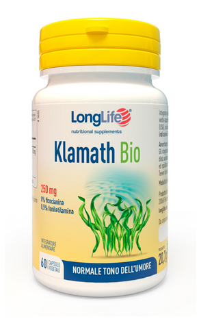 LONGLIFE ALGA KLAMATH BIO 250mg 60 CAPSULE