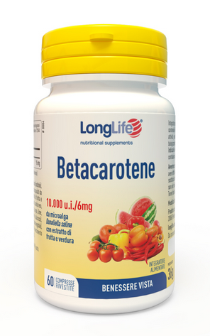 LONGLIFE BETACAROTENE 60 COMPRESSE