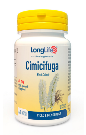 LONGLIFE CIMICIFUGA 40mg 60 CAPSULE VEGETALI