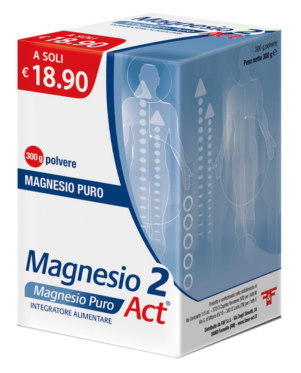 MAGNESIO 2 ACT MAGNESIO PURO 300g