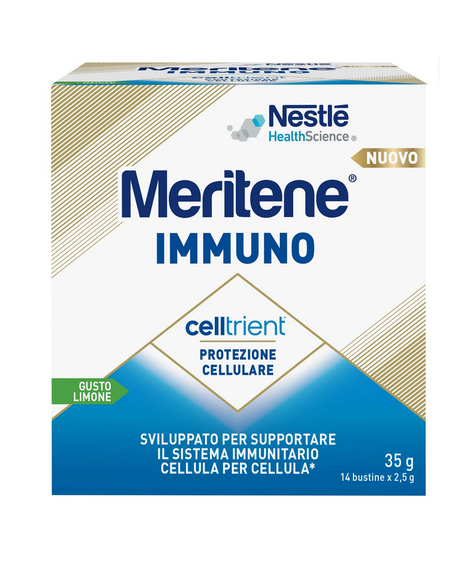 MERITENE IMMUNO INTEGRATORE CON AMINOACIDI VITAMINE E MINERALI 14 BUSTE