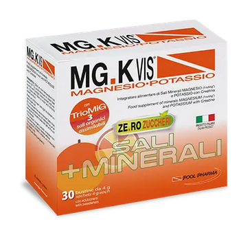 MG K VIS MAGNESIO POTASSIO ORANGE ARANCIA ZERO ZUCCHERI 30 BUSTE