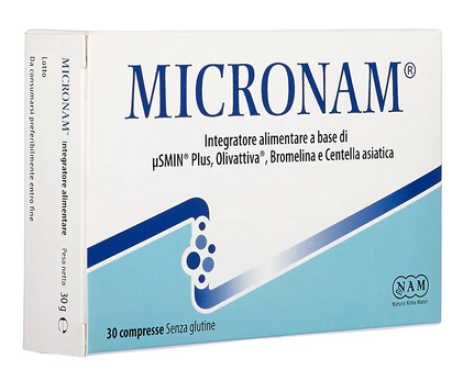 MICRONAM INTEGRATORE ALIMENTARE DRENANTE 30 COMPRESSE