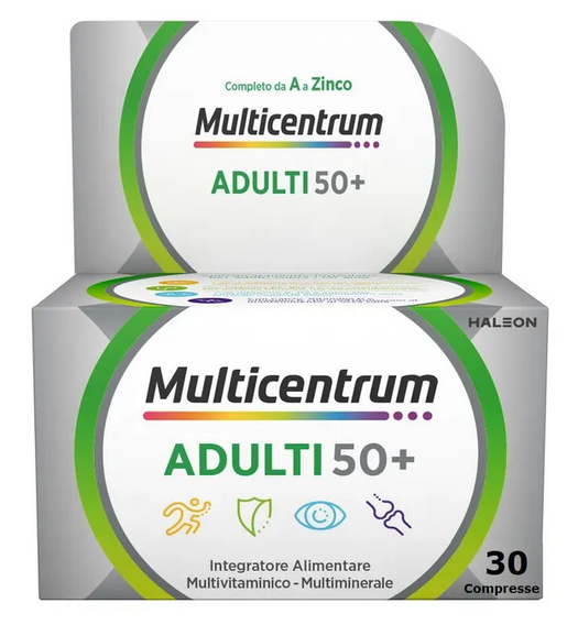 MULTICENTRUM ADULTI 50+ 30 COMPRESSE