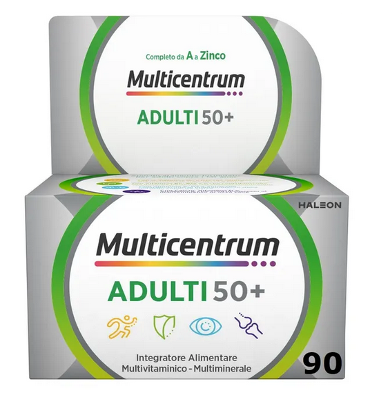 MULTICENTRUM ADULTI 50+ 90 COMPRESSE