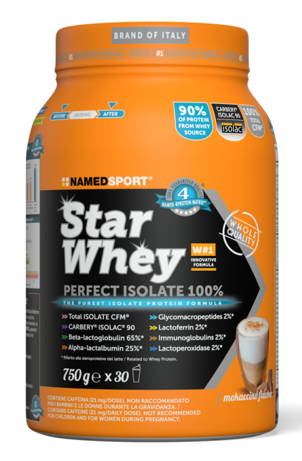 NAMED SPORT STAR WHEY ISOLATE GUSTO MOKACCINO 750g