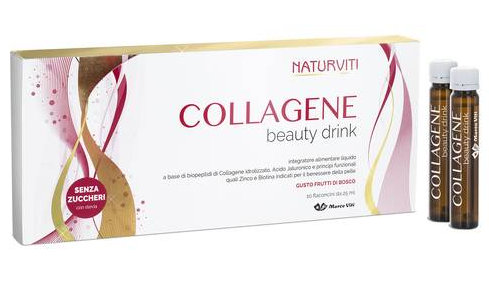 NATURVITI COLLAGENE BEAUTY DRINK 10 FLACONCINI