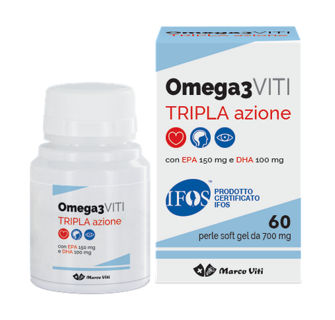 OMEGA 3 VITI TRIPLA AZIONE 60 PERLE