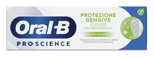 ORAL B DENTIFRICIO PROTEZIONE GENGIVE E SCUDO ANTIBATTERICO