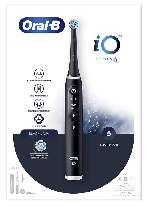 ORAL B IO SERIES 6S BLACK LAVA SPAZZOLINO ELETTRICO