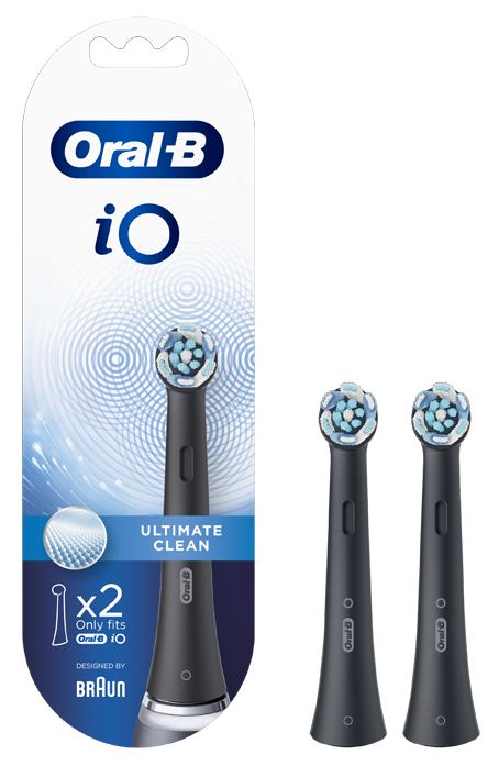 ORAL B IO ULTIMATE CLEAN TESTINA DI RICAMBIO 2 TESTINE NERE