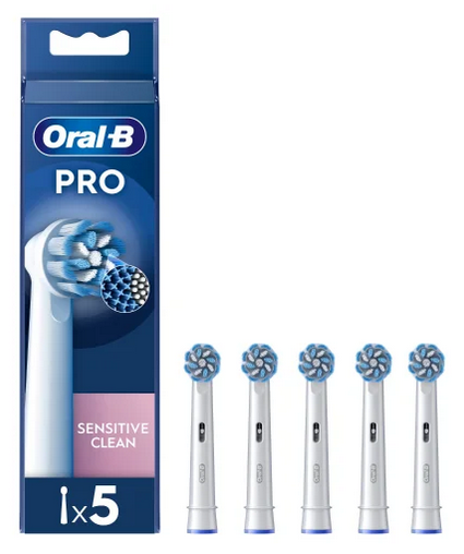 ORAL B PRO SENSITIVE CLEAN TESTINA DI RICAMBIO 5 TESTINE