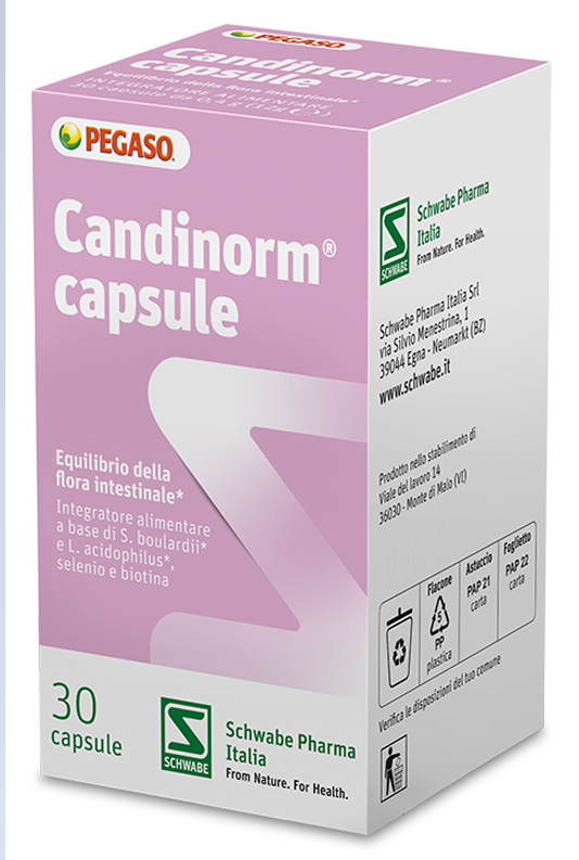 PEGASO CANDINORM 30 CAPSULE