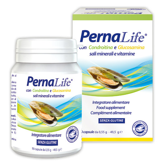 PERNALIFE CON CONDROITINA E GLUCOSAMINA VITAMINE E SALI MINERALI 90 CAPSULE