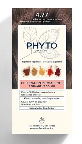 PHYTOCOLOR HAIR COLOR COLORAZIONE PERMANENTE 4.77 CASTANO MARRONE INTENSO