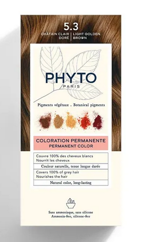 PHYTOCOLOR HAIR COLOR COLORAZIONE PERMANENTE 5.3 CASTANO CHIARO DORATO