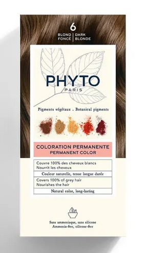 PHYTOCOLOR HAIR COLOR COLORAZIONE PERMANENTE 6 BIONDO SCURO