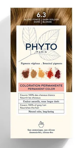 PHYTOCOLOR HAIR COLOR COLORAZIONE PERMANENTE 6.3 BIONDO SCURO DORATO