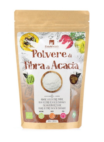 POLVERE DI FIBRA DI  ACACIA BIO ERBAVOGLIO 200g