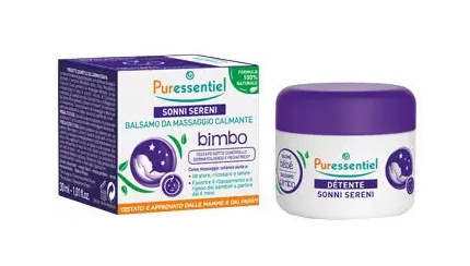 PURESSENTIEL SONNI SERENI BALSAMO MASSAGGIO CALMANTE BIMBO 30ml