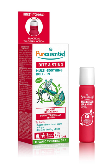 PURESSENTIEL SOS INSETTI ROLLER AGLI 11 OLI ESSENZIALI  5 ML