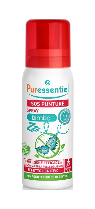 PURESSENTIEL SOS INSETTI SPRAY PUNTURE BIMBO PROTEZIONE LENITIVO 60ml