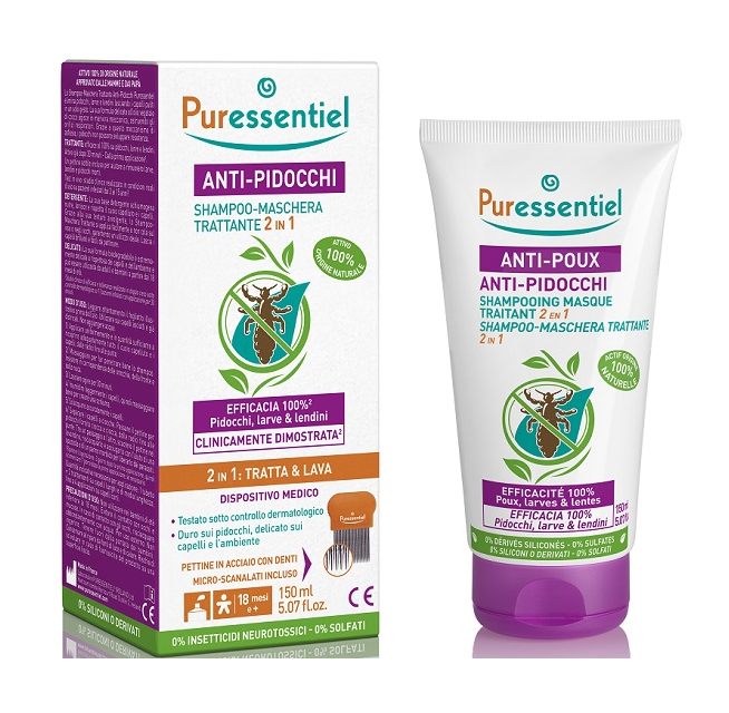 PURESSENTIEL SOS PIDOCCHI SHAMPOO TRATTANTE 150ml