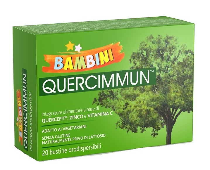 QUERCIMMUN BAMBINI 20 BUSTINE OROSOLUBILI