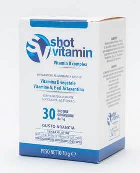 RACER SHOT VITAMIN D COMPLEX 30 BUSTINE OROSOLUBILI