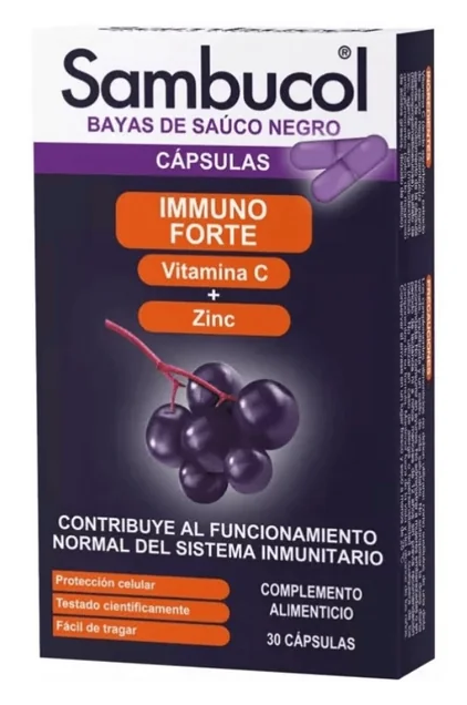 SAMBUCOL IMMUNOFORTE 30 CAPSULE