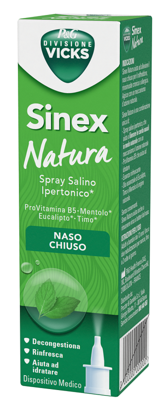 SINEX NATURA SPRAY NASALE NASO CHIUSO 20ml