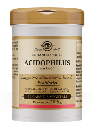 SOLGAR ACIDOPHILUS PROBIOTICO 50 CAPSULE VEGETALI