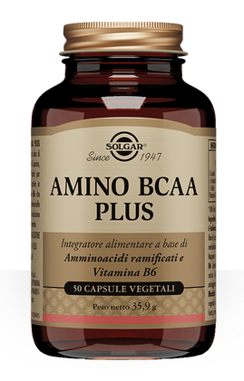 SOLGAR AMINO BCAA PLUS 50 CAPSULE VEGETALI