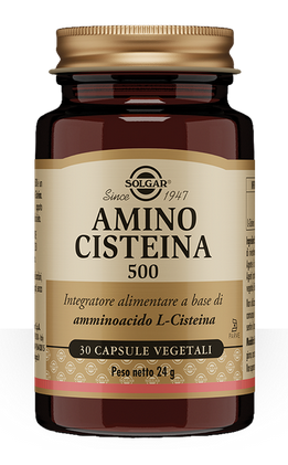 SOLGAR AMINO CISTEINA 500 30 CAPSULE VEGETALI