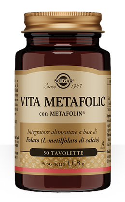 SOLGAR VITA METAFOLIC ACIDO FOLICO 50 TAVOLETTE