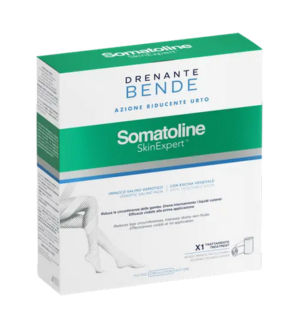 SOMATOLINE SKIN EXPERT BENDE DRENANTI GAMBE 1 KIT