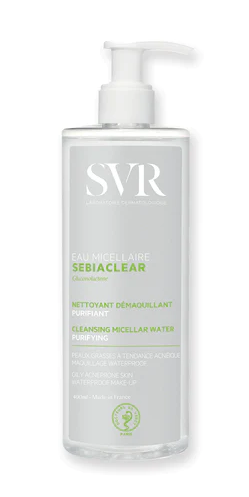 SVR SEBIACLEAR EAU MICELLAIRE ACQUA MICELLARE DETERGENTE PURIFICANTE 400ml