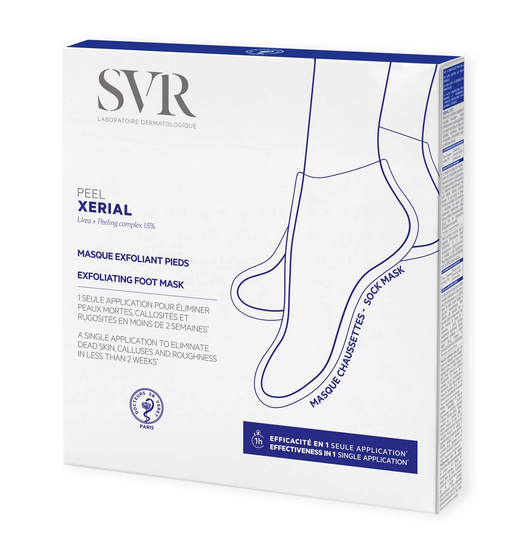 SVR XERIAL PEEL MASCHERA ESFOLIANTE PIEDI 2 CALZE