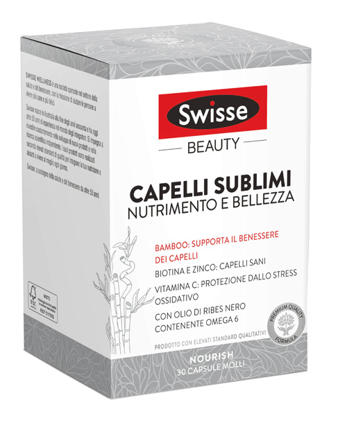 SWISSE CAPELLI SUBLIMI 30 CAPSULE MOLLI