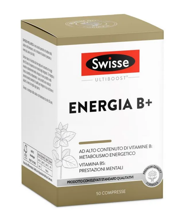 SWISSE ENERGIA B+ 50 COMPRESSE