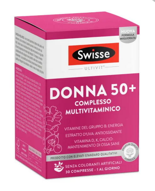 SWISSE MULTIVITAMINICO DONNA 50+ 30 COMPRESSE