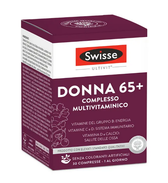 SWISSE MULTIVITAMINICO DONNA 65 30 COMPRESSE