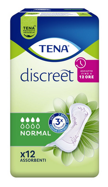 TENA DISCREET NORMAL ASSORBENTE 12 PEZZI