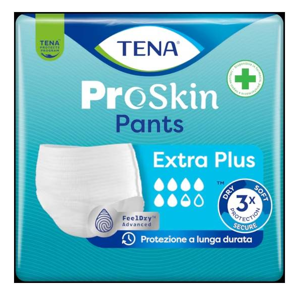 TENA PANTS EXTRA PLUS MUTANDINE ASSORBENTI TAGLIA M 10 PEZZI