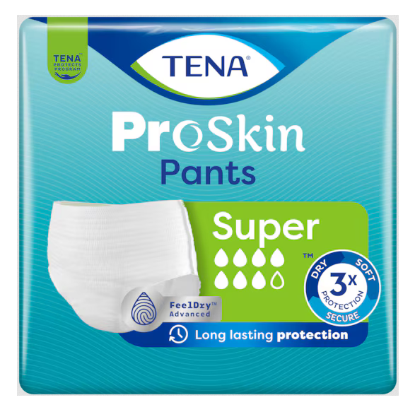 TENA PANTS SUPER MUTANDINE ASSORBENTI TAGLIA L 10 PEZZI