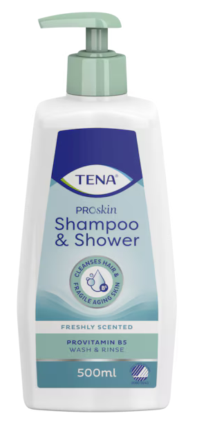 TENA PROSKIN SHAMPOO E SHOWER 500ml