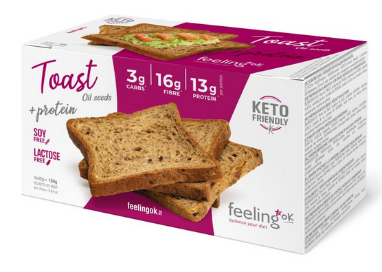 TOAST +PROTEIN OIL SEEDS SEMI INTEGRALI 160g