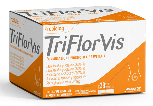 TRIFLORVIS INTEGRATORE ALIMENTARE DI PROBIOTICI E VITAMINA D 28 BUSTE