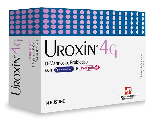 UROXIN 4G INTEGRATORE ALIMENTARE A BASE DI D MANNOSIO 14 BUSTINE